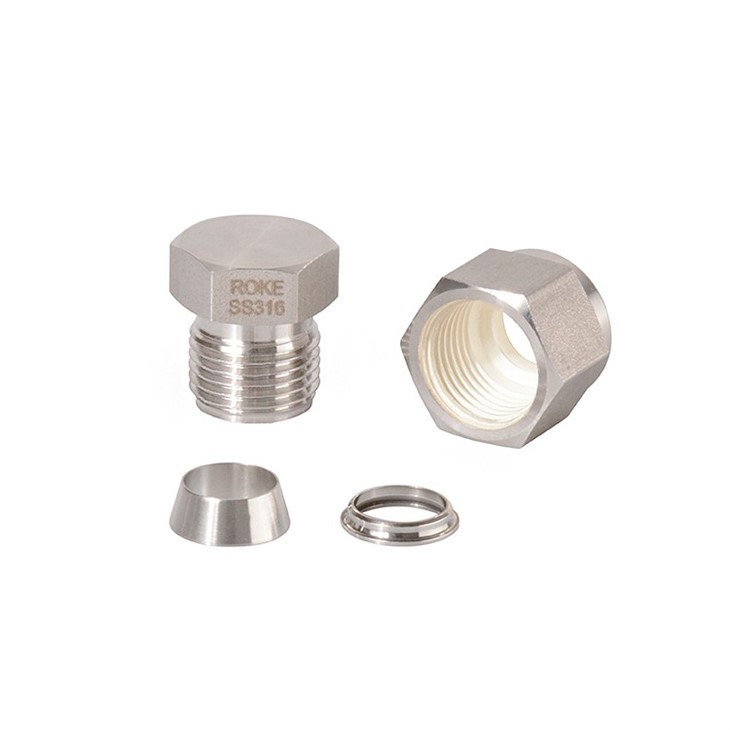 Stainless Steel Double Ferrule Uinon Caps