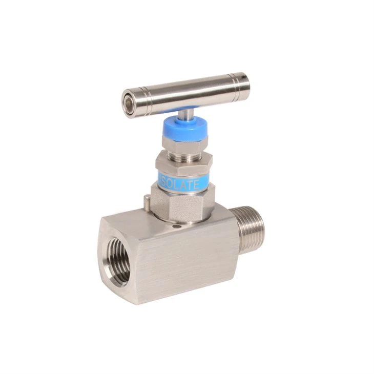 male female needle valve